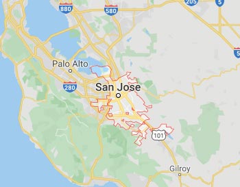 Map of SEO Service Coverage in San Jose, CA Map of SEO Service Coverage in San Jose, CA