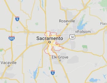 Sacramento, CA Map